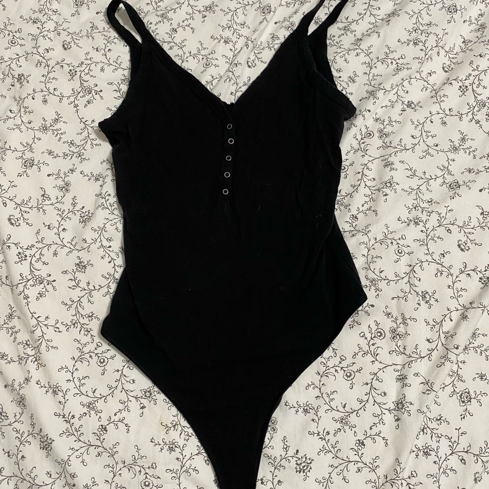Black Abercrombie bodysuit